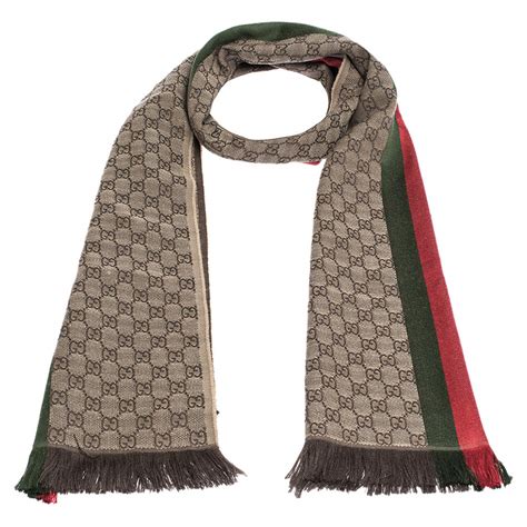 jacquard gucci scarf|Gucci neckerchief.